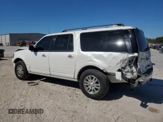 2013 Ford Expedition Max Limited z VIN 1FMJK1K56DEF63104, wystawiony jako Copart lot #45751835 z przebiegiem 131 897 mil mil oraz Szkoda całkowita • Salvage title. Historia ofert i sprzedaży dostępna na DreamBid. Obrazek 2.