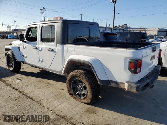2023 Jeep Gladiator Sport S with VIN 1C6HJTAG4PL528847, listed as a Copart auction lot 64470375 with 36,177 mi miles and Salvage title. Bid and sale history available at DreamBid. Image 2.