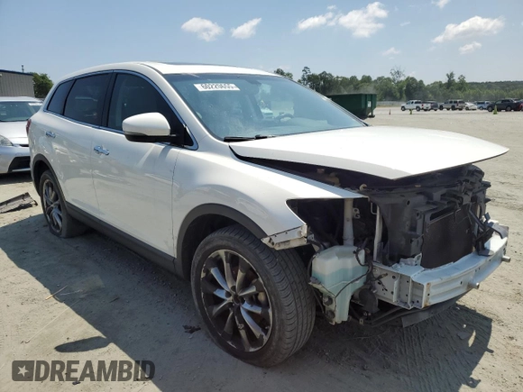 2015 Mazda CX-9 Grand Touring z VIN JM3TB2DA3F0452160, wystawiony jako Copart lot #60220655 z przebiegiem 145 185 mil mil oraz Szkoda całkowita • Salvage title. Historia ofert i sprzedaży dostępna na DreamBid. Obrazek 4.
