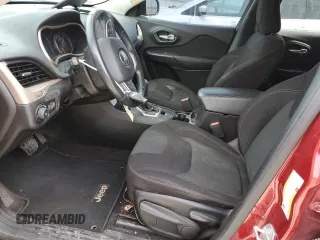 2017 Jeep Cherokee Latitude with VIN 1C4PJMCBXHW528444, listed as a Copart auction lot 49841645 with 97,361 mi miles and Salvage Title. Bid and sale history available at carsss.com. Image 7.