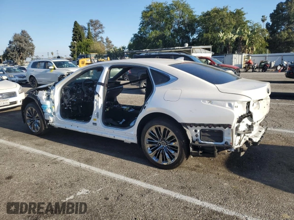 2022 Lexus LS 500 z VIN JTHD51FF4N5015727, wystawiony jako Copart lot #47623113 z przebiegiem Nie podano mil oraz . Historia ofert i sprzedaży dostępna na DreamBid. Obrazek 2.