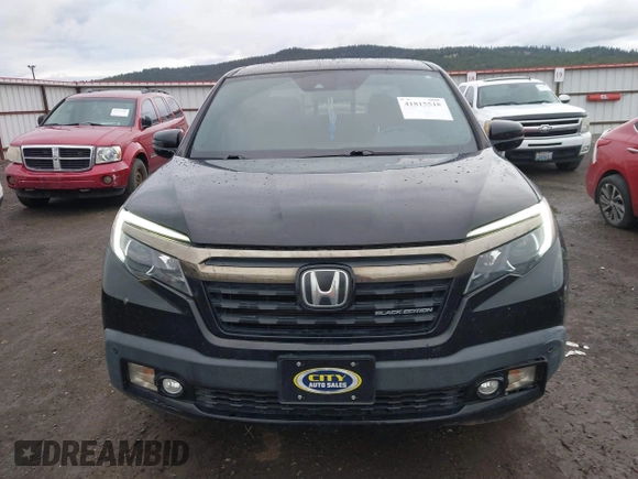 2017 Honda Ridgeline Black Edition with VIN 5FPYK3F82HB039785, listed as a IAAI auction lot 41815518 with 58,617 mi miles and . Bid and sale history available at DreamBid. Image 12.