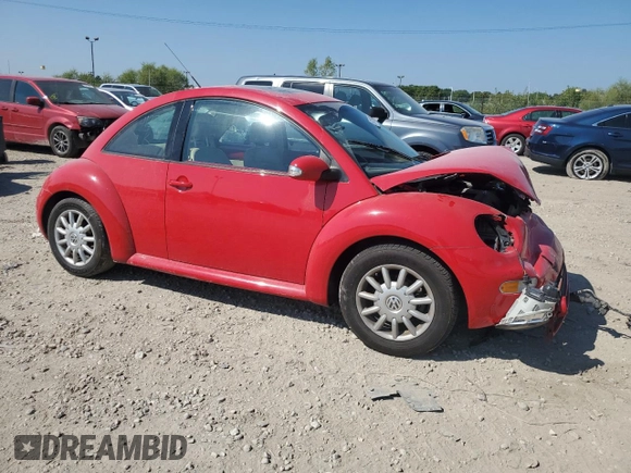2005 Volkswagen New Beetle Coupe GLS with VIN 3VWCK31C65M413558, listed as a Copart auction lot 69103984 with 131,648 mi miles and Non Repairable. Bid and sale history available at carsss.com. Image 4.