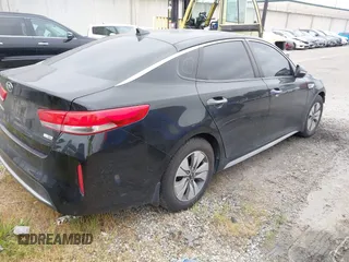 2017 Kia Optima Hybrid with VIN KNAGT4LEXH5014570, listed as a IAAI auction lot 41910017 with 126,532 mi miles. Bid and sale history available at carsss.com. Image 4.