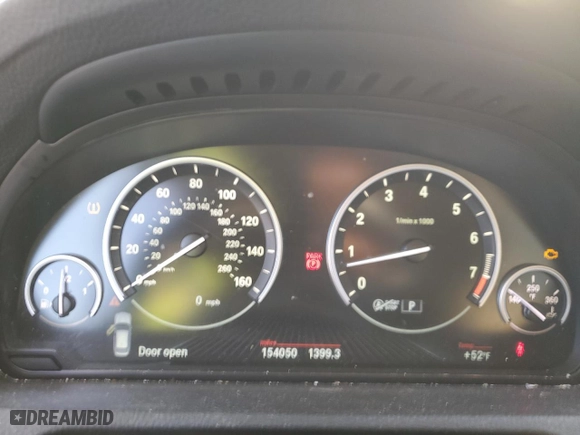 2015 BMW 5 Series Gran Turismo 535i with VIN WBA5M2C55FGH99156, listed as a Copart auction lot 88298775 with 154,050 mi miles and Salvage Title. Bid and sale history available at carsss.com. Image 9.