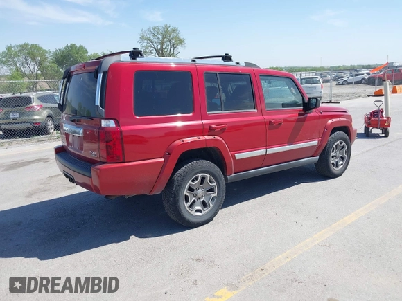 2006 Jeep Commander Limited with VIN 1J8HG58296C339034, listed as a IAAI auction lot 42214988 with 191,595 mi miles and . Bid and sale history available at DreamBid. Image 4.