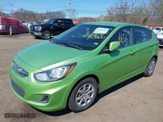 2014 Hyundai Accent GS with VIN KMHCT5AE0EU193502, listed as a IAAI auction lot 42036656 with 114,136 mi miles. Bid and sale history available at carsss.com. Image 6.