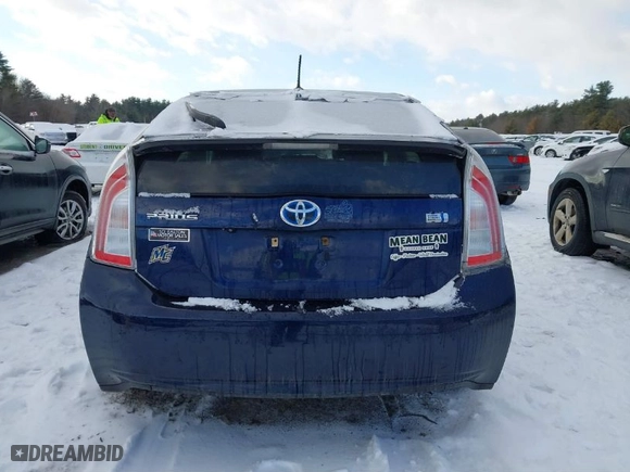 2012 Toyota Prius One with VIN JTDKN3DU2C1587728, listed as a IAAI auction lot 41490723 with NaN miles. Bid and sale history available at carsss.com. Image 16.