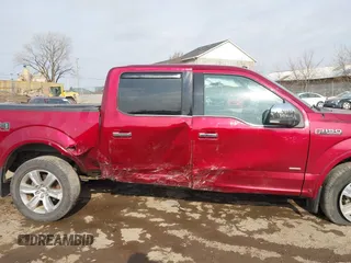 2017 Ford F-150 XL with VIN 1FTEW1EG3HFB76923, listed as a IAAI auction lot 40390419 with 140,758 mi miles. Bid and sale history available at carsss.com. Image 13.