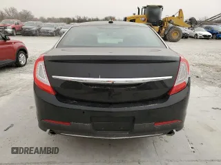 2015 Lincoln MKS with VIN 1LNHL9DK1FG600791, listed as a Copart auction lot 49575395 with 80,391 mi miles and Salvage Title. Bid and sale history available at carsss.com. Image 6.