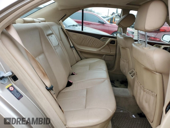 2002 Mercedes-Benz E-Class with VIN WDBJF82J52X062915, listed as a Copart auction lot 48284604 with 150,227 mi miles and Salvage Title. Bid and sale history available at carsss.com. Image 10.