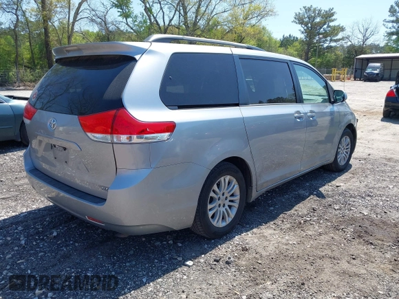 2011 Toyota Sienna XLE AAS with VIN 5TDYK3DC3BS083443, listed as a IAAI auction lot 42015856 with 138,045 mi miles and . Bid and sale history available at DreamBid. Image 4.