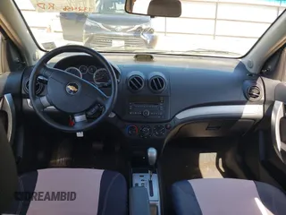 2009 Chevrolet Aveo 1LT with VIN KL1TD66E19B651119, listed as a IAAI auction lot 41648261 with 132,456 mi miles and . Bid and sale history available at DreamBid. Image 15.