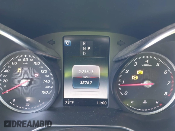 2019 Mercedes-Benz GLC 300 with VIN WDC0G4JB1KV131361, listed as a IAAI auction lot 42438073 with 35,762 mi miles and . Bid and sale history available at DreamBid. Image 7.