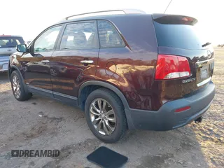 2011 Kia Sorento EX with VIN 5XYKUDA25BG033707, listed as a IAAI auction lot 41406401 with 166,753 mi miles. Bid and sale history available at carsss.com. Image 3.
