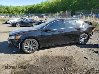 2016 Acura RLX Technology z VIN JH4KC1F54GC000731, wystawiony jako Copart lot #54817835 z przebiegiem 109 002 mil mil oraz Szkoda całkowita • Salvage title. Historia ofert i sprzedaży dostępna na DreamBid. Obrazek 1.