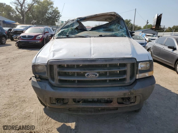 2003 Ford Super Duty F-250 XL with VIN 1FTNF21P23EC15589, listed as a Copart auction lot 75306694 with 187,269 mi miles and Salvage Title. Bid and sale history available at carsss.com. Image 5.