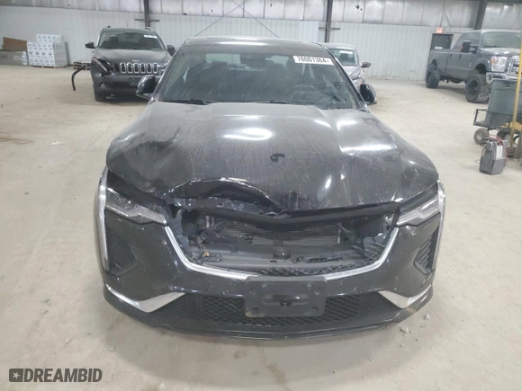 2020 Cadillac CT4 Sport with VIN 1G6DG5RK6L0135294, listed as a Copart auction lot 76001364 with 49,958 mi miles and Salvage Title. Bid and sale history available at carsss.com. Image 5.