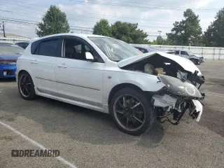 2008 Mazda 3 Mazdaspeed3 Sport with VIN JM1BK34M581156445, listed as a Copart auction lot 69097294 with Not provided miles and Salvage title. Bid and sale history available at DreamBid. Image 4.