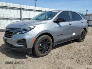 2023 Chevrolet Equinox LS z VIN 3GNAXHEG5PL242551, wystawiony jako Copart lot #53307595 z przebiegiem 18 327 mil mil oraz Szkoda całkowita • Salvage title. Historia ofert i sprzedaży dostępna na DreamBid. Obrazek 1.