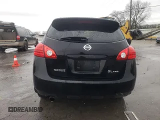 2009 Nissan Rogue SL with VIN JN8AS58VX9W431388, listed as a Copart auction lot 51085395 with 255,041 mi miles and Salvage Title. Bid and sale history available at carsss.com. Image 6.
