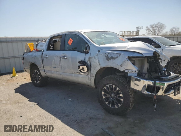 2018 Nissan Titan SV z VIN 1N6AA1EJ6JN542729, wystawiony jako Copart lot #52312035 z przebiegiem Nie podano mil oraz Szkoda całkowita • Salvage title. Historia ofert i sprzedaży dostępna na DreamBid. Obrazek 4.
