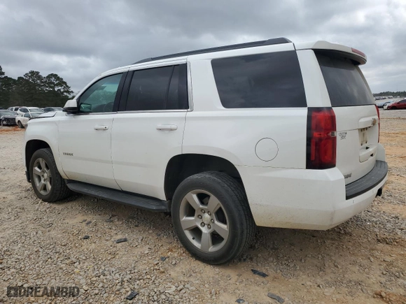 2019 Chevrolet Tahoe LS with VIN 1GNSCAKC4KR202956, listed as a Copart auction lot 47599805 with 161,818 mi miles and Salvage Title. Bid and sale history available at carsss.com. Image 2.