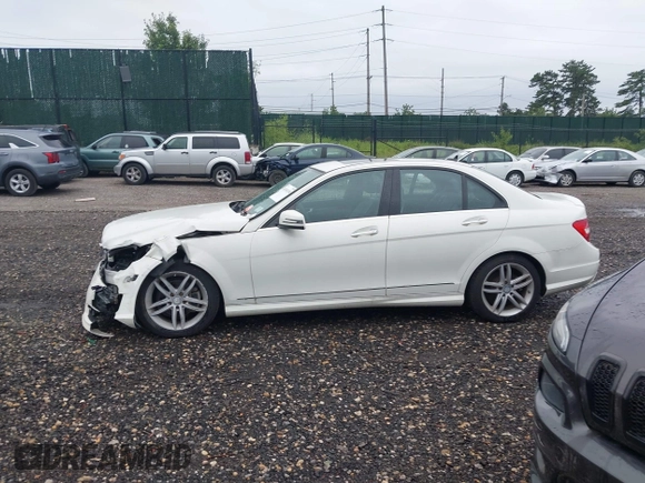 2012 Mercedes-Benz C 300 Sport with VIN WDDGF8BB7CR240081, listed as a IAAI auction lot 42654194 with 50,428 mi miles and . Bid and sale history available at DreamBid. Image 14.