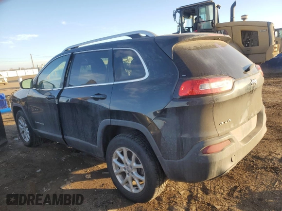 2015 Jeep Cherokee Latitude with VIN 1C4PJMCB8FW734732, listed as a Copart auction lot 43837355 with 132,097 mi miles and Salvage Title. Bid and sale history available at carsss.com. Image 2.