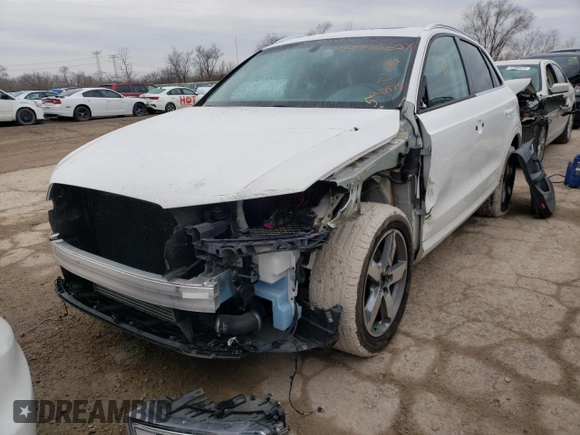 2015 Audi Q3 2.0T Premium Plus with VIN WA1EFCFS3FR000975, listed as a Copart auction lot 69499682 with 93,061 mi miles. Bid and sale history available at carsss.com. Image 1.