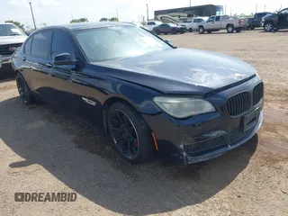 2013 BMW 7 Series 750Li with VIN WBAYE8C5XDD132351, listed as a IAAI auction lot 42229382 with 145,088 mi miles and . Bid and sale history available at DreamBid. Image 1.