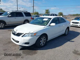 2011 Toyota Camry LE with VIN 4T1BF3EK5BU590299, listed as a IAAI auction lot 41451490 with 308,605 mi miles. Bid and sale history available at carsss.com. Image 2.