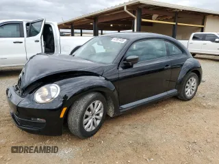 2015 Volkswagen Beetle Fleet Edition with VIN 3VWF17AT2FM642361, listed as a Copart auction lot 47887435 with 69,171 mi miles and Salvage Title. Bid and sale history available at DreamBid. Image 1.