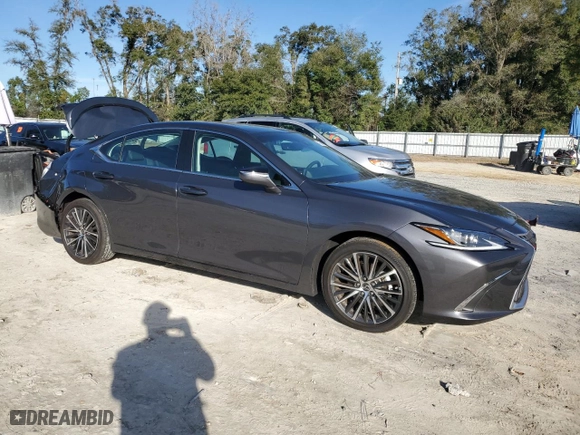 2023 Lexus ES with VIN 58ADA1C14PU031008, listed as a Copart auction lot 41394475 with 11,467 mi miles and Salvage Title. Bid and sale history available at carsss.com. Image 4.