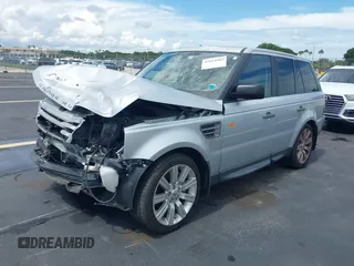 2008 Land Rover Range Rover Sport SC with VIN SALSH23488A188051, listed as a IAAI auction lot 42612602 with 90,227 mi miles and . Bid and sale history available at DreamBid. Image 17.