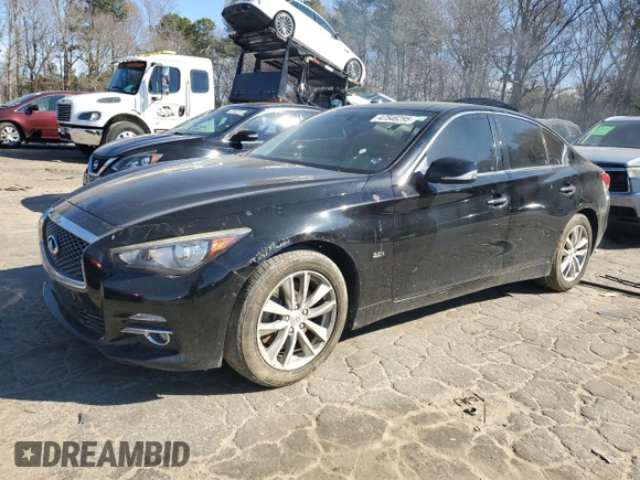 2017 Infiniti Q50 Premium с VIN JN1EV7AR6HM834116, выставлен на аукционе Copart как лот 47546295 с пробегом 155 713 миль миль и Чистый • Clean title. История ставок и продаж доступна на DreamBid. Изображение 1.