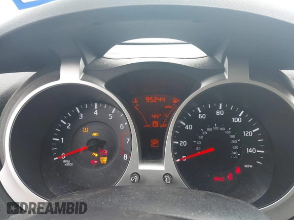 2012 Nissan Juke SL with VIN JN8AF5MVXCT124578, listed as a IAAI auction lot 41590595 with 95,244 mi miles. Bid and sale history available at carsss.com. Image 7.