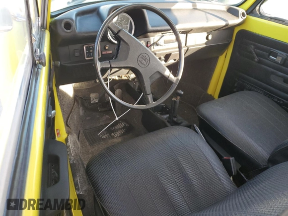 1973 Volkswagen Beetle with VIN 1532316998, listed as a Copart auction lot 83344644 with 1,983 mi miles and Salvage Title. Bid and sale history available at DreamBid. Image 8.