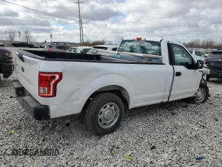2017 Ford F-150 XL with VIN 1FTMF1C80HKE53252, listed as a Copart auction lot 52115105 with 185,662 mi miles and Clean Title. Bid and sale history available at carsss.com. Image 3.