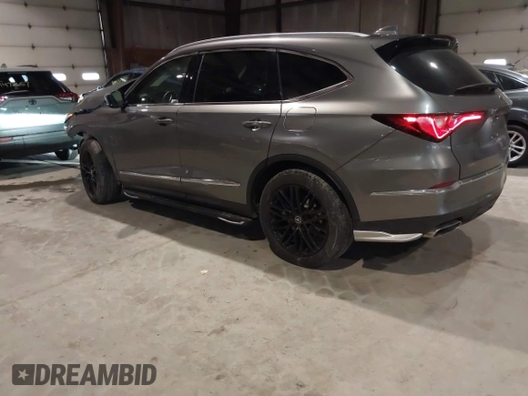 2023 Acura MDX w/Advance Package with VIN 5J8YE1H86PL024110, listed as a IAAI auction lot 41425831 with 20,205 mi miles. Bid and sale history available at carsss.com. Image 3.