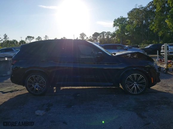 2022 BMW X3 sDrive30i with VIN 5UX43DP01N9K44411, listed as a IAAI auction lot 41904786 with 69,749 mi miles. Bid and sale history available at carsss.com. Image 13.