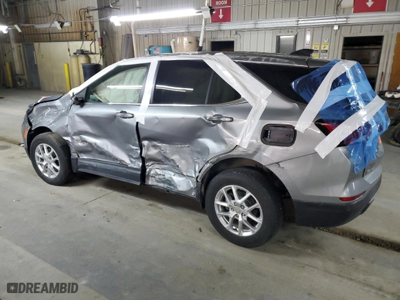 2024 Chevrolet Equinox LT with VIN 3GNAXTEG3RL332559, listed as a Copart auction lot 49460135 with 0 mi miles and Salvage Title. Bid and sale history available at carsss.com. Image 2.