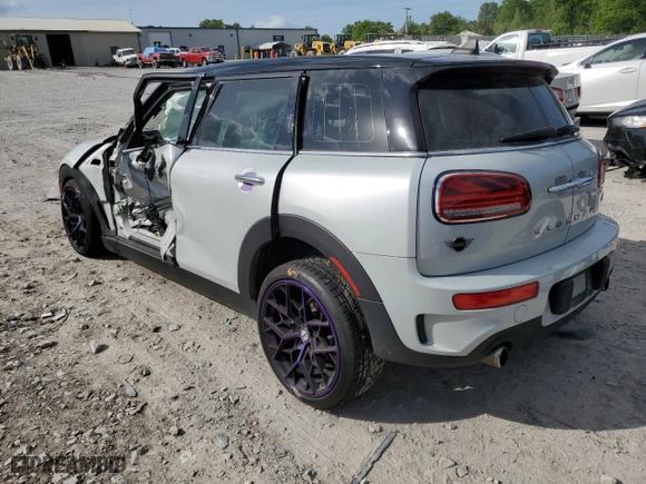 2020 MINI Clubman Cooper S with VIN WMWXJ1C04L2M14479, listed as a Copart auction lot 52965494 with 0 mi miles and Salvage Title. Bid and sale history available at carsss.com. Image 2.