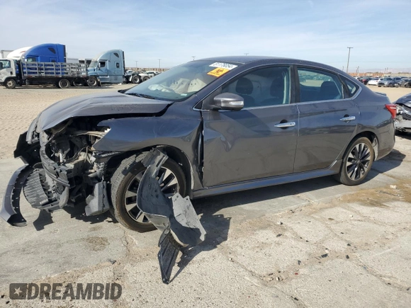 2019 Nissan Sentra SR with VIN 3N1AB7AP9KY317631, listed as a Copart auction lot 81178054 with 88,997 mi miles and Salvage Title. Bid and sale history available at carsss.com. Image 1.