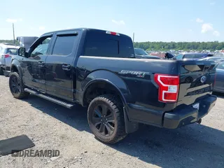 2019 Ford F-150 XL with VIN 1FTEW1EP3KFD04455, listed as a IAAI auction lot 40156913 with 94,918 mi miles. Bid and sale history available at carsss.com. Image 3.