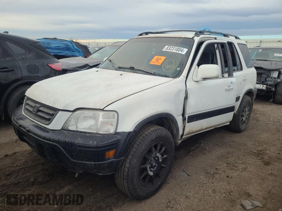 1999 Honda CR-V EX with VIN JHLRD1764XC027015, listed as a Copart auction lot 83231804 with 296,752 mi miles and Non Repairable. Bid and sale history available at carsss.com. Image 1.