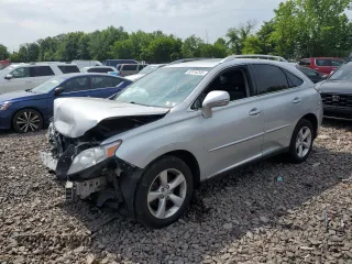 2010 Lexus RX 350 with VIN 2T2BK1BA7AC038861, listed as a Copart auction lot 62416245 with Not provided miles and Salvage title. Bid and sale history available at DreamBid. Image 1.
