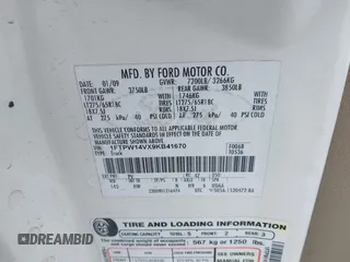 2009 Ford F-150 XL с VIN 1FTPW14VX9KB41670, выставлен на аукционе IAAI как лот 42246163 с пробегом 214 499 миль миль и . История ставок и продаж доступна на DreamBid. Изображение 9.