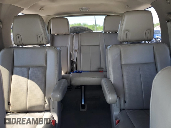 2013 Ford Expedition Limited с VIN 1FMJU1K54DEF41175, выставлен на аукционе Copart как лот 54819105 с пробегом 167 837 миль миль и На запчасти • Non repairable. История ставок и продаж доступна на DreamBid. Изображение 10.