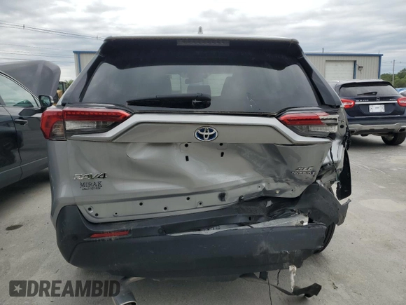 2022 Toyota RAV4 Hybrid XLE Premium with VIN 2T3B6RFV5NW034498, listed as a Copart auction lot 62395105 with 10,590 mi miles and Clean title. Bid and sale history available at DreamBid. Image 6.
